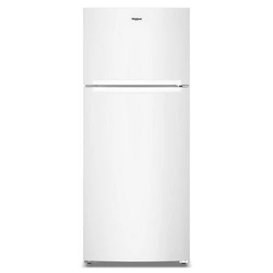 Réfrigérateur à congélateur supérieur Whirlpool® avec refroidissement à couverture totale - 18 pi cu et 28 po WRTX5118TW
