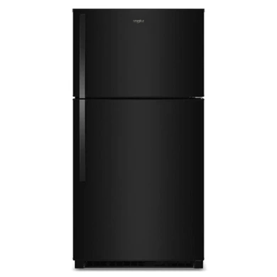 Réfrigérateur à congélateur supérieur Whirlpool® avec refroidissement à couverture totale - 21 pi cu et 33 po WRTX7421TB
