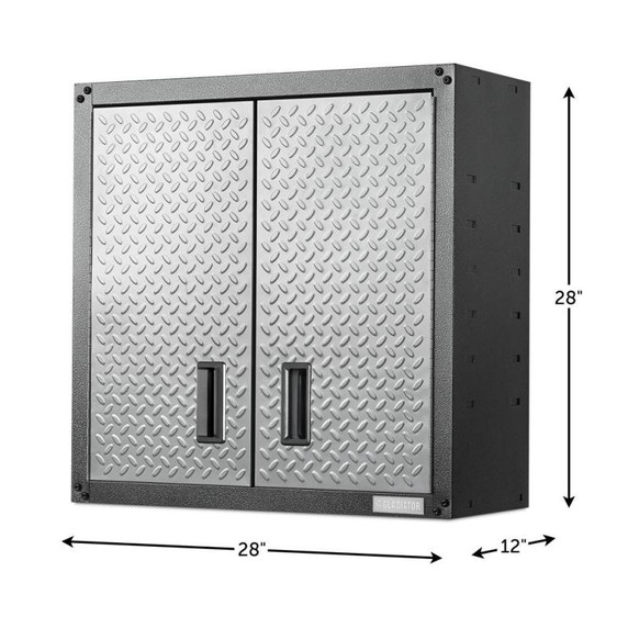 Gladiator® Armoire murale GearBox à porte pleine longueur prête à assembler GAWG28FDYG