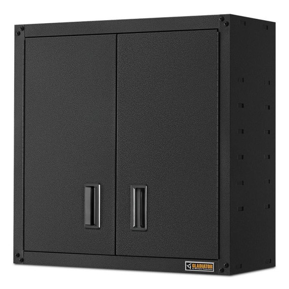 Gladiator® Armoire murale GearBox à porte pleine longueur prête à assembler GAWG28FDESG
