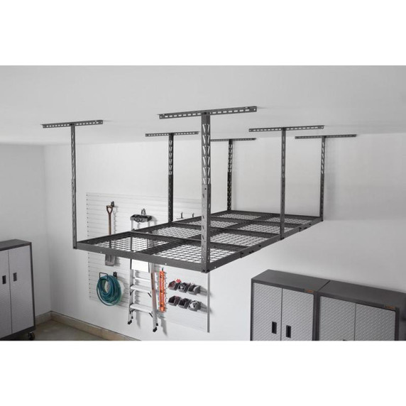 Gladiator® Tablette de rangement suspendue GearLoft™ de 4 pi (121,9 cm) X 8 pi (243,8 cm) GALS48M4JG