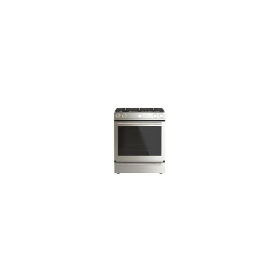 Kitchenaid® Cuisinière coulissante au gaz et à convection avec 5 brûleurs et tiroir de cuisson - 30 po KSGS730TPS