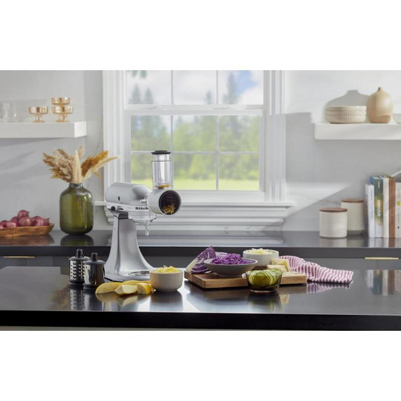 Kitchenaid® Bloc râpeur/éminceur pour aliments frais KSMVSA