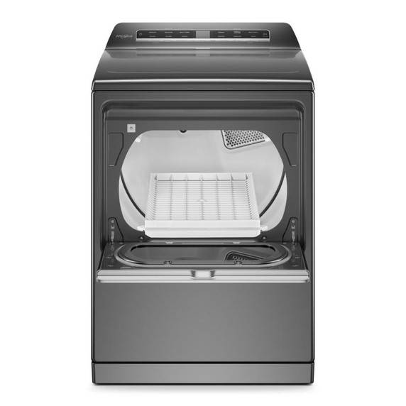 Whirlpool® Sécheuse au gaz à chargement vertical avec détection perfectionnée d’humidité - 7.4 pi cu WGD8127LC