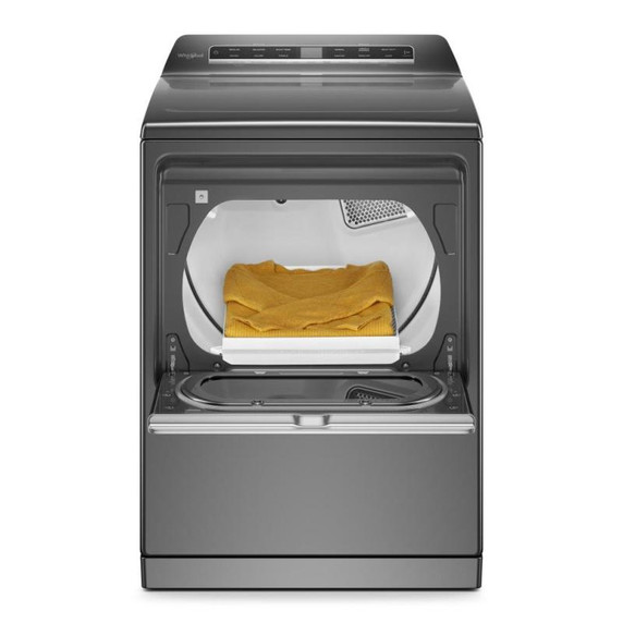 Whirlpool® Sécheuse au gaz à chargement vertical avec détection perfectionnée d’humidité - 7.4 pi cu WGD8127LC