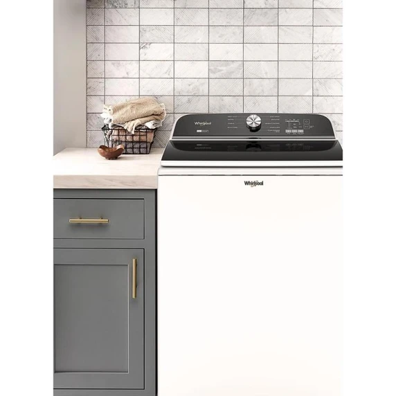 Laveuse à chargement vertical Whirlpool® avec agitateur amovible de 6.0-6.1 pi cu WTW6157PW