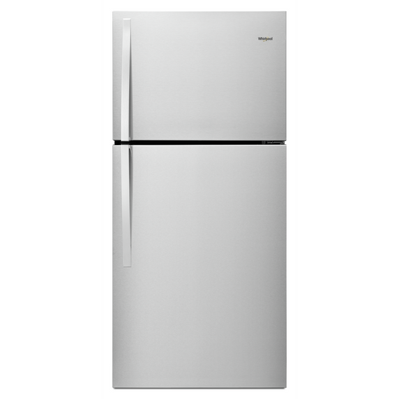 Réfrigérateur à congélateur supérieur, 30 po, 19 pi3 Whirlpool® WRT519SZDG