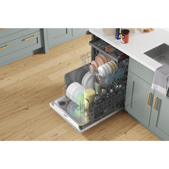 Whirlpool® Lave-vaisselle en acier inoxydable avec système de lavage à IA - 24 po - 47 dBA WDT750SAKW