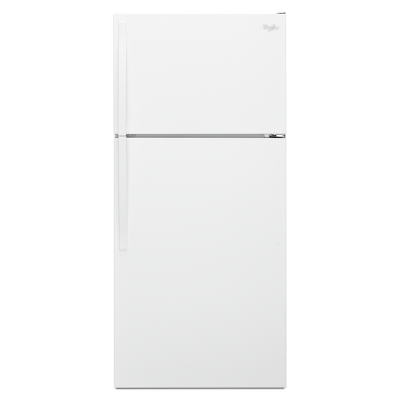 Réfrigérateur à congélateur supérieur Whirlpool® de 28 po avec machine à glaçons en option – 14 pi³ WRT314TFDW