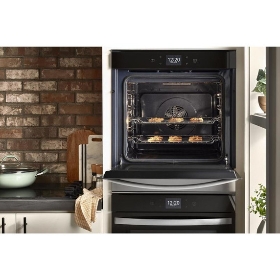 Whirlpool® Four mural double à convection véritable - 24 po - 5.8 pi cu WOD52ES4MZ