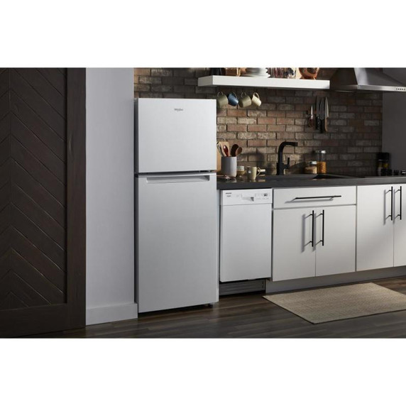 Whirlpool® Réfrigérateur à congélateur supérieur - 24 po - 11.6 pi cu WRT312CZJW