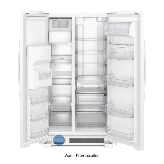 Whirlpool® Réfrigérateur côte à côte - 33 po - 21 pi cu WRS321SDHW