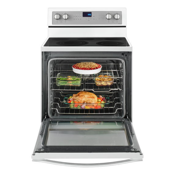 Cuisinière électrique non encastrée à convection véritable - 6.4 pi cu Whirlpool® YWFE745H0FH