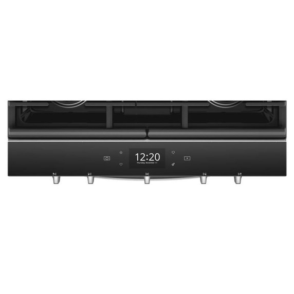 Whirlpool® Cuisinière au gaz intelligente à commandes frontales avec grilles en fonte à charnière EZ-2-LiftTM - 5.8 pi cu WEG750H0HZ