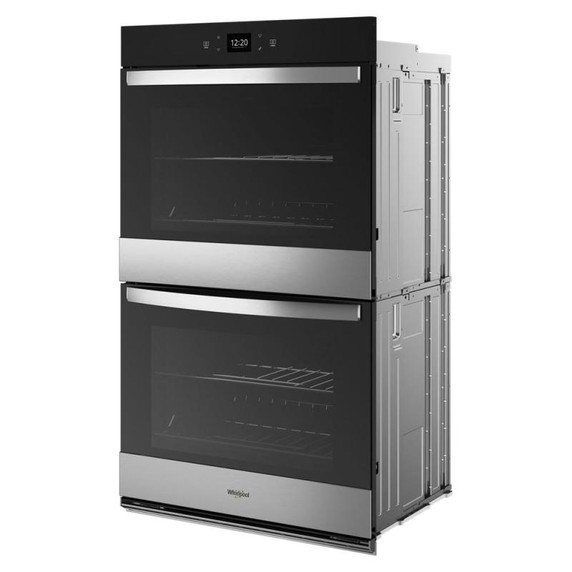 Whirlpool® Four mural double avec friture à air si connecté - 10 pi cu total WOED5030LZ