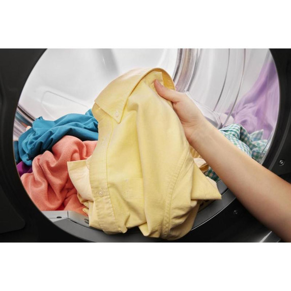 Whirlpool® Sécheuse à pompe de chaleur à chargement frontal avec commandes tactiles intuitives et contrôle perfectionné d’humidité - 7.4 pi cu YWHD560CHW
