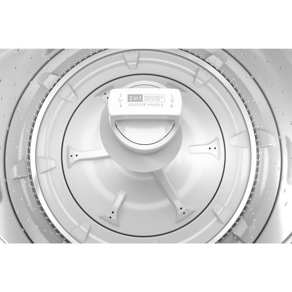 Laveuse à chargement vertical Whirlpool avec agitateur amovible - 4.4–4.5 pi cu WTW4957PW