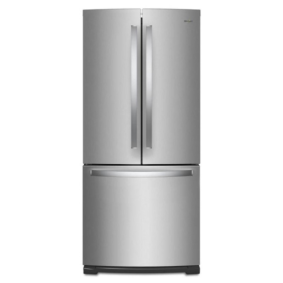 Whirlpool® Réfrigérateur à portes françaises - 30 po - 20 pi cu WRF560SMHZ