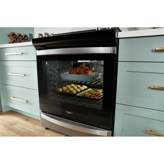 Cuisinière électrique 7 en 1 avec four à friture à l’air - 6.4 pi cu Whirlpool® YWEE745H0LZ