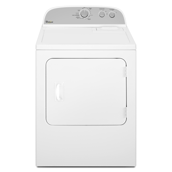 Sécheuse au gaz Whirlpool® de 7 pi³ avec programme de lavage intensif WGD4815EW