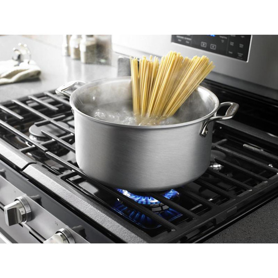 Whirlpool® Cuisinière au gaz non encastrée avec technologie Frozen BakeTM - 5.8 pi cu WFG775H0HW