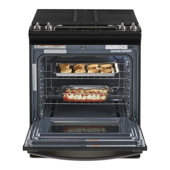 Whirlpool® Cuisinière au gaz avec technologie Frozen BakeTM - 5 pi cu WEG515S0LV