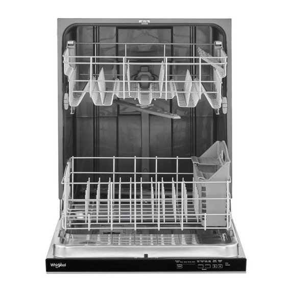 Whirlpool® Lave-vaisselle silencieux avec panier supérieur réglable - 55 dBA WDP560HAMZ