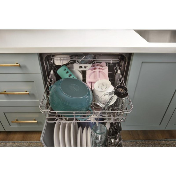 Whirlpool® Lave-vaisselle résistant aux traces de doigts à grande capacité avec 3e panier WDT970SAKZ