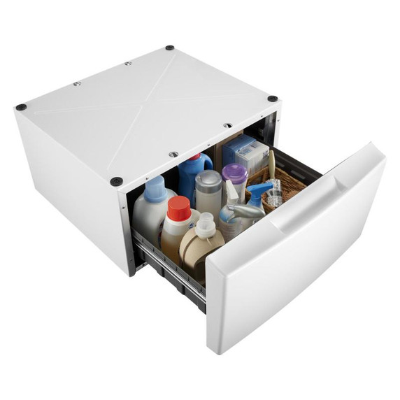 Whirlpool® Piédestal avec rangement pour laveuse et sécheuse à chargement frontal, 15.5 po (39,4 cm) WFP2715HW