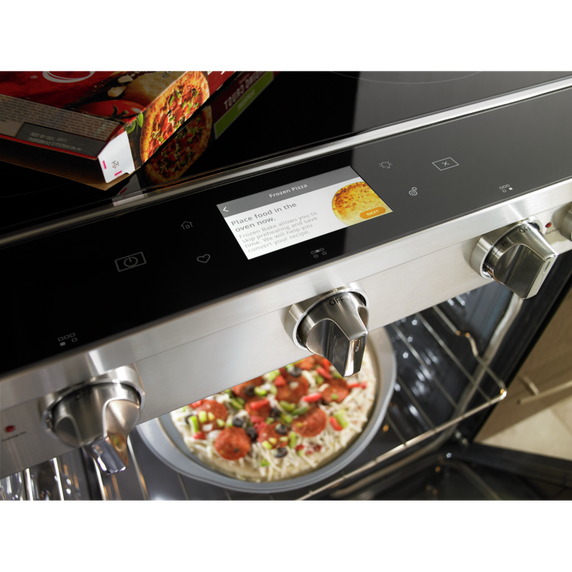 Whirlpool® Cuisinière coulissante électrique intelligente 6.4 pi cu, avec friture à air une fois connectée YWEE750H0HZ