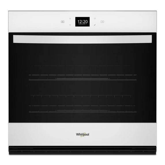 Whirlpool® Four mural simple avec friture à air si connecté de 4.3 pi cu WOES5027LW