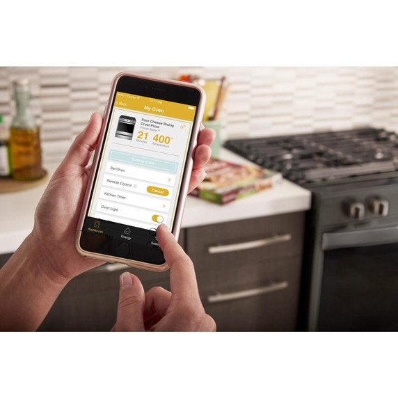 Whirlpool® Cuisinière au gaz intelligente à commandes frontales avec grilles en fonte à charnière EZ-2-LiftTM - 5.8 pi cu WEG750H0HV