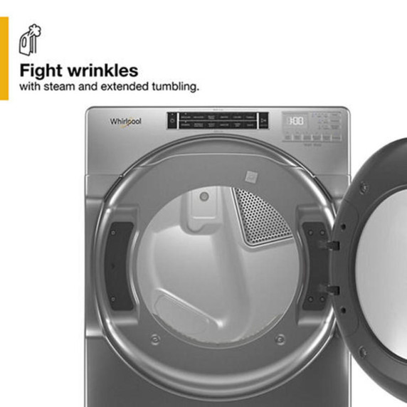 Whirlpool® Sécheuse au gaz avec programmes assistés à la vapeur, 7.4 pi³ WGD8620HC