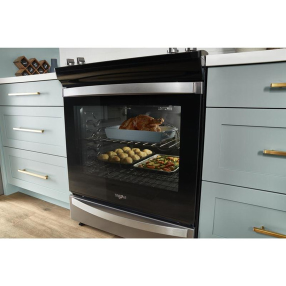 Cuisinière au gaz Whirlpool® 7 en 1 avec four à friture à l’air - 5.8 pi cu WEG745H0LZ