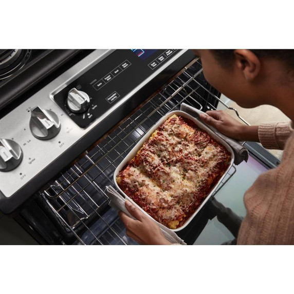 Cuisinière au gaz Whirlpool® 7 en 1 avec four à friture à l’air - 5.8 pi cu WEG745H0LZ
