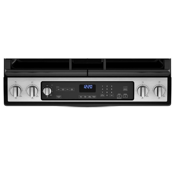Cuisinière au gaz Whirlpool® 7 en 1 avec four à friture à l’air - 5.8 pi cu WEG745H0LZ