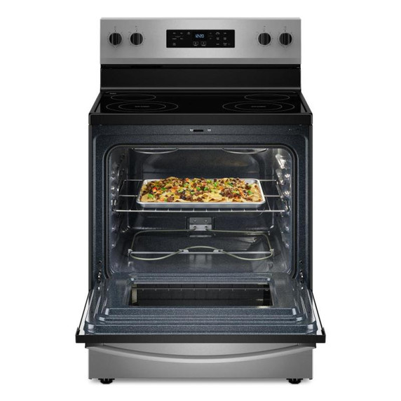 Whirlpool® Cuisinière électrique de 30 po avec 4 éléments YWFES3530RS