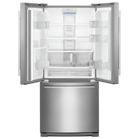 Réfrigérateur à portes françaises et poignée contemporaine - 30 po - 20 pi cu Whirlpool® WRFA60SFHZ