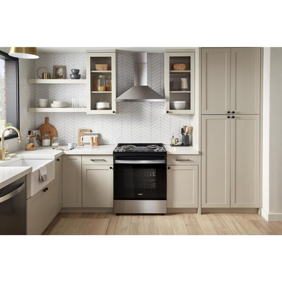 Whirlpool® Hotte de cuisinière murale avec cache-conduit - 30 po WVW53UC0LS Whirlpool® Hotte de cuisinière murale avec cache-conduit - 30 po WVW53UC0LS