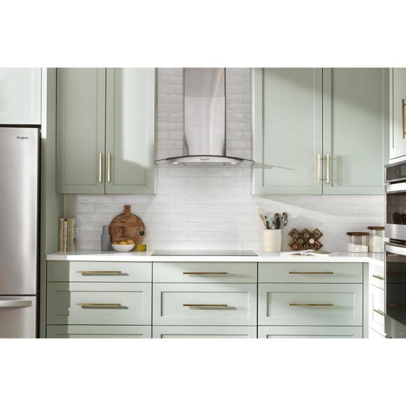 Whirlpool® Hotte de cuisinière murale avec cache-conduit - 30 po WVW53UC0LS