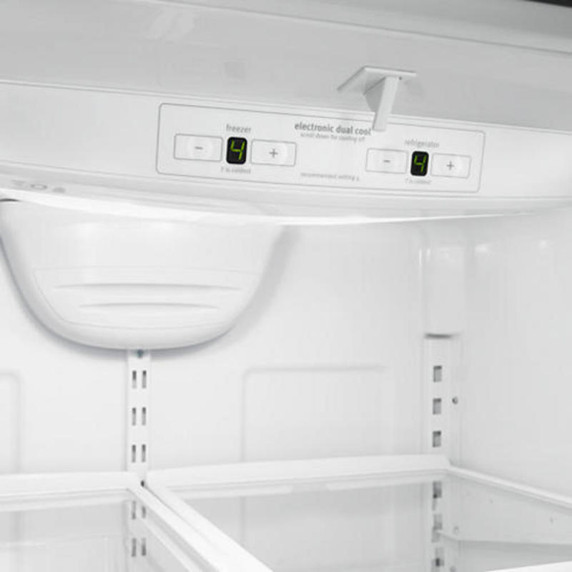 Whirlpool® Réfrigérateur à congélateur inférieur avec tiroir congélateur - 33 po - 22 pi cu WRB322DMBM