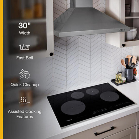 Whirlpool® Table de cuisson à induction - 30 po WCI55US0JS