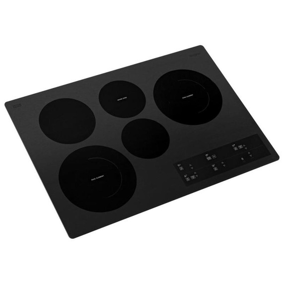 Whirlpool® Table de cuisson électrique en vitrocéramique avec deux éléments radiants doubles - 30 po WCE97US0KB