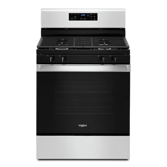 Cuisinière au gaz non encastrée avec brûleur speedheattm - 5 pi cu Whirlpool® WFG515S0MS