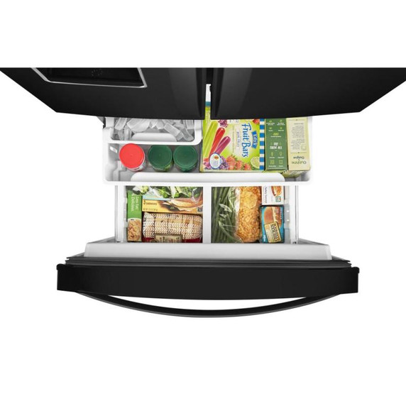 Whirlpool® Réfrigérateur à portes françaises - 30 po - 20 pi cu WRF560SEHB