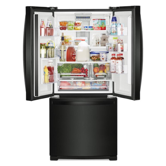 Whirlpool® Réfrigérateur à portes françaises - 30 po - 20 pi cu WRF560SMHB