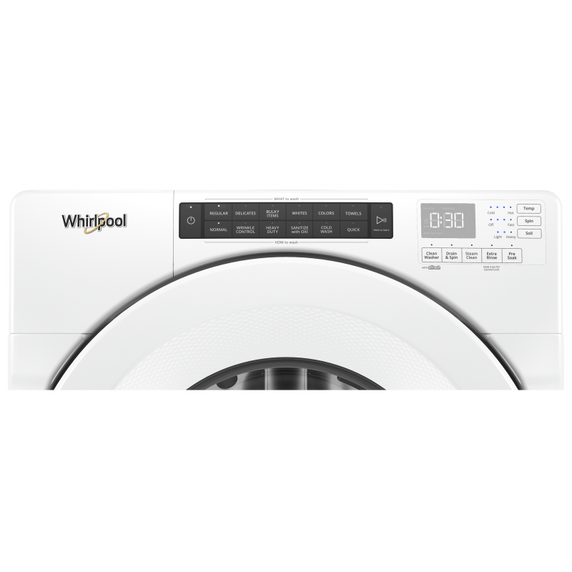 Laveuse à chargement frontal à profondeur de comptoir avec commandes intuitives - 5.0 pi cu c.e.i. Whirlpool® WFW560CHW