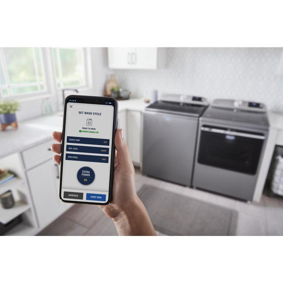 Maytag® Laveuse intelligente à chargement vertical et bouton Extra Power - 5.4 pi cu MVW6230HC
