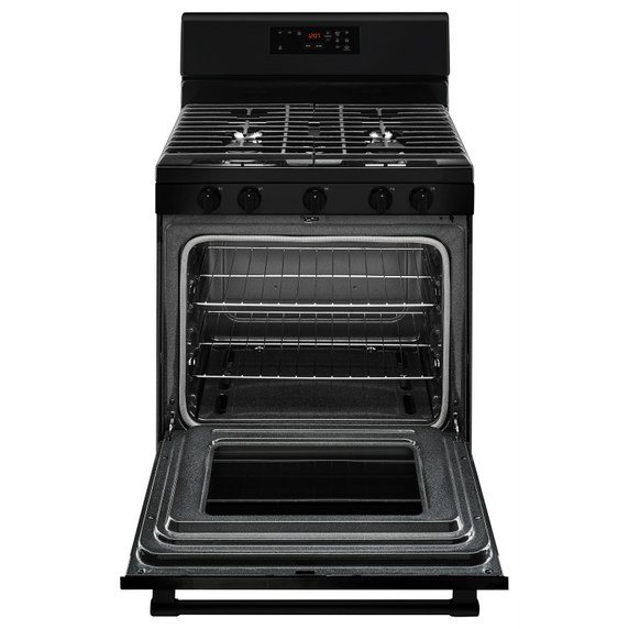 Cuisinière au gaz avec cinquième brûleur ovale - 30 po - 5 pi cu Maytag® MGR6600FB