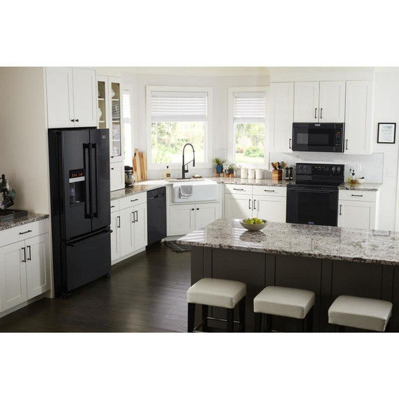 Maytag® Réfrigérateur à portes françaises avec fonction PowerCold® - 36 po - 25 pi cu MFI2570FEB